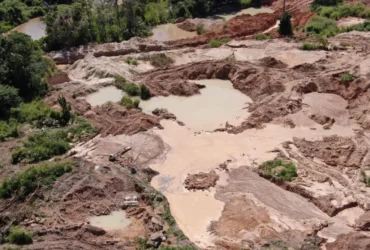Sema aplica multas de R$ 200 mil em operação contra mineração ilegal no norte de Mato Grosso