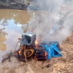 Sema e PM de Mato Grosso combate mineração ilegal em operação no Parque do Juruena