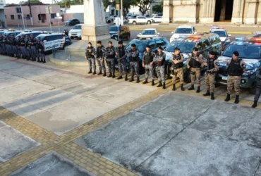 Reforço policial intensifica segurança em Cáceres