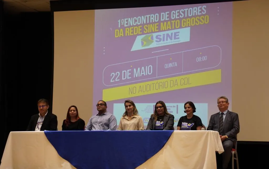 Setasc promove encontro estratégico com gestores da Rede Sine em Mato Grosso