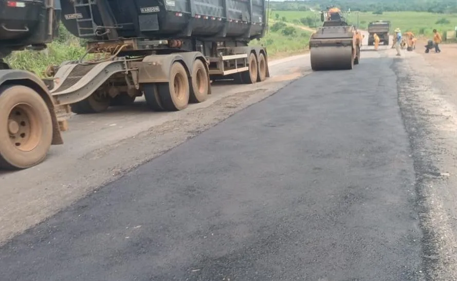Rodovia de Mato Grosso recebe obras de manutenção entre Campo Verde e Santa Rita do Trivelato