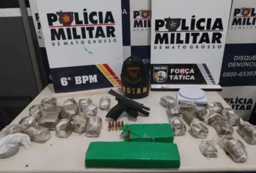 Polícia prende suspeito de homicídio e integrantes de facção em Mato Grosso