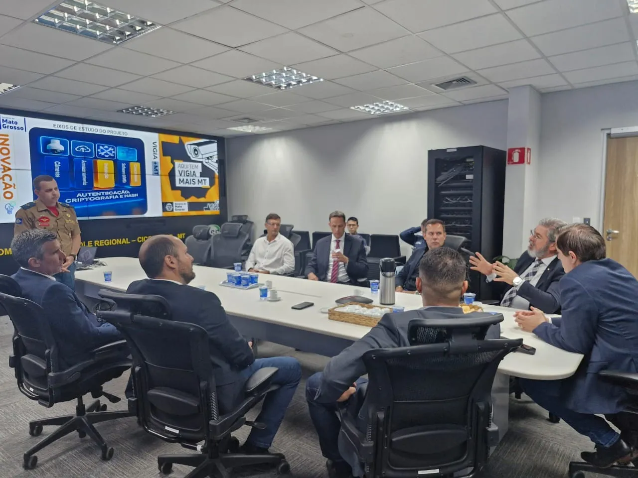 Programa de videomonitoramento de Mato Grosso é destaque nacional