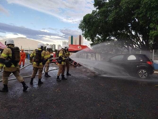 Bombeiro de Lucas do Rio Verde participa de capacitação inédita sobre emergências com veículos elétricos em Mato Grosso