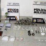 Durante ação da Força Tática e alunos do Curso Rotam, menor foi apreendida com grande quantidade de entorpecentes e levou os policiais até outra integrante da facção criminosa