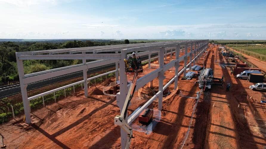 Obras contribuem para o destaque da construção civil na geração de empregos formais durante o 1º trimestre do ano, em MT