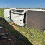 Vítima estava sozinha no veículo, sofreu escoriações e foi encaminhada ao Hospital São Lucas consciente e orientada