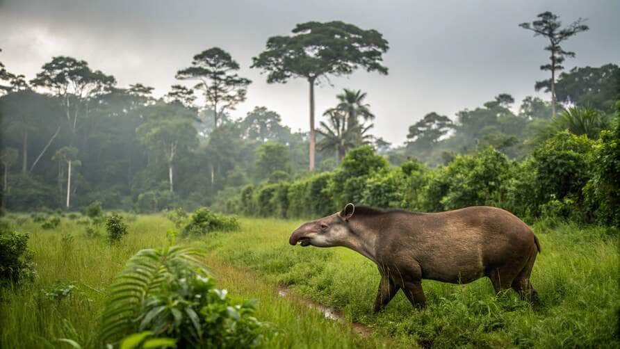 Anta morre após ser resgatada em Mato Grosso