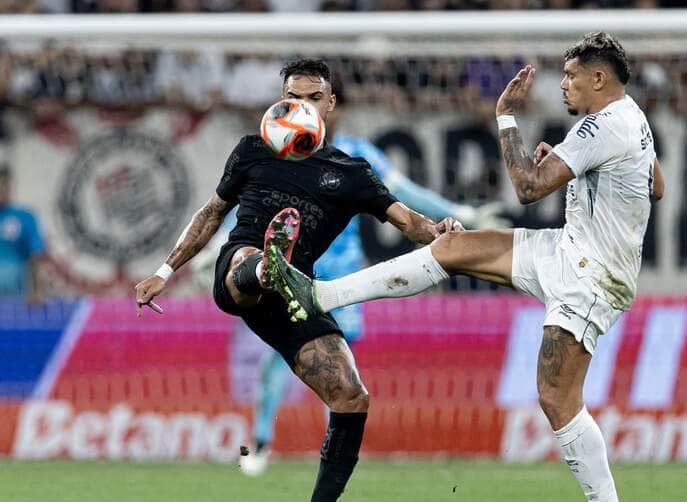 Corinthians x Santos ao vivo: onde assistir, escalações e clima quente no clássico paulista pelo Brasileirão. Imagem: Rodrigo Coca/Ag. Corinthians