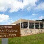 Brasília (DF) 11/04/2023 Fachada do palácio do Supremo Tribunal Federal (STF) 
Foto: Fabio Rodrigues-Pozzebom/ Agência Brasil/Arquivo