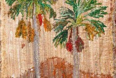 Brasília (DF), 17/05/2025 - Quadro “Vereda do Galhão” - uma criação do artista visual Demóstenes Dumont Vargas Filho e foi bordado por ele, Demóstenes e pela família Dumont. Foto: Família Dumont/Divulgação