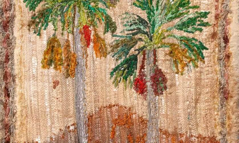 Brasília (DF), 17/05/2025 - Quadro “Vereda do Galhão” - uma criação do artista visual Demóstenes Dumont Vargas Filho e foi bordado por ele, Demóstenes e pela família Dumont. Foto: Família Dumont/Divulgação