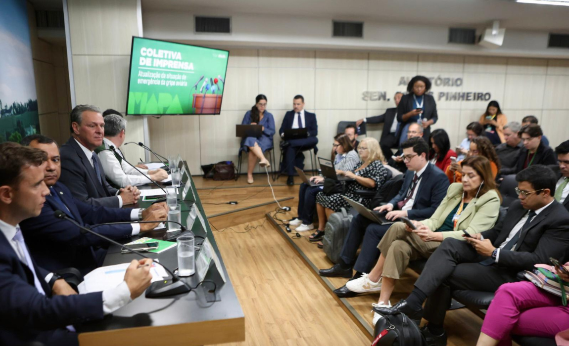 Brasil destaca robustez do sistema sanitário e transparência no enfrentamento da gripe aviária