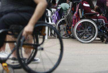 São Paulo (SP), 21/09/2024 -  Praça Roosevelt recebe a  segunda edição da Parada PCD, que celebra a diversidade, a inclusão e o orgulho de ser PCD. A parada acontece no Dia Nacional de Luta da Pessoa com Deficiência.  Foto: Paulo Pinto/Agência Brasil