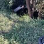 Veículo capota após tentativa de ultrapassagem na BR-163 e deixa quatro feridos