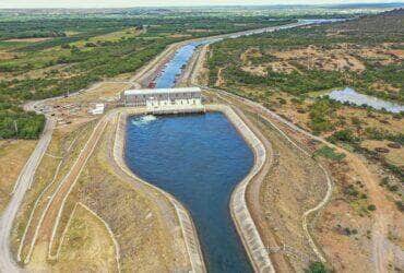 Cabrobó (PE), 26/05/2025 - Estação de bombeamento EBI-I, no município de Cabrobó, marca o início da transposição do rio São Francisco no eixo norte. Foto: Marcelo Camargo/Agência Brasil