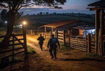 Suspeito armado é preso tentando invadir propriedade rural no interior de Mato Grosso