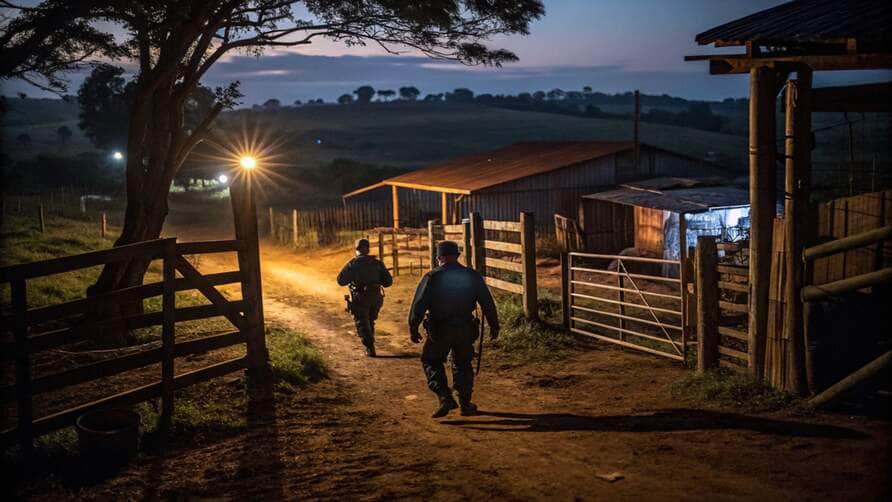 Suspeito armado é preso tentando invadir propriedade rural no interior de Mato Grosso