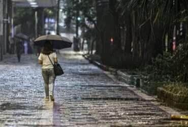 São Paulo (SP), 11/03/2025 - Mudança de tempo provoca  chuva na cidade. Foto: Paulo Pinto/Agência Brasil