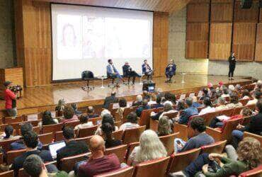 São Paulo (SP), 21/05/2025 - Com participação da EBC, o 1º Encontro da Rede Nacional de Comunicação Pública promove debates sobre o papel das emissoras públicas na prática do jornalismo, na programação cultural e na educação. Estão presentes representantes de organizações nacionais e internacionais, referências na oferta de um serviço público de comunicação gratuito, de qualidade e independente. Foto: Cadu Pinotti/Agência Brasil