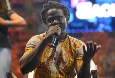 Rio de Janeiro (RJ), 25/05/2023 – O refugiado congolês, Serge Makanzu Kiala, durante debate no Back2Black Festival 2023, na zona portuária da capital fluminense. Foto: Tomaz Silva/Agência Brasil