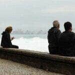 Rio de Janeiro (RJ), 01/07/2024 – Ressaca e frio marcam início da semana no Rio. Foto: Tomaz Silva/Agência Brasil