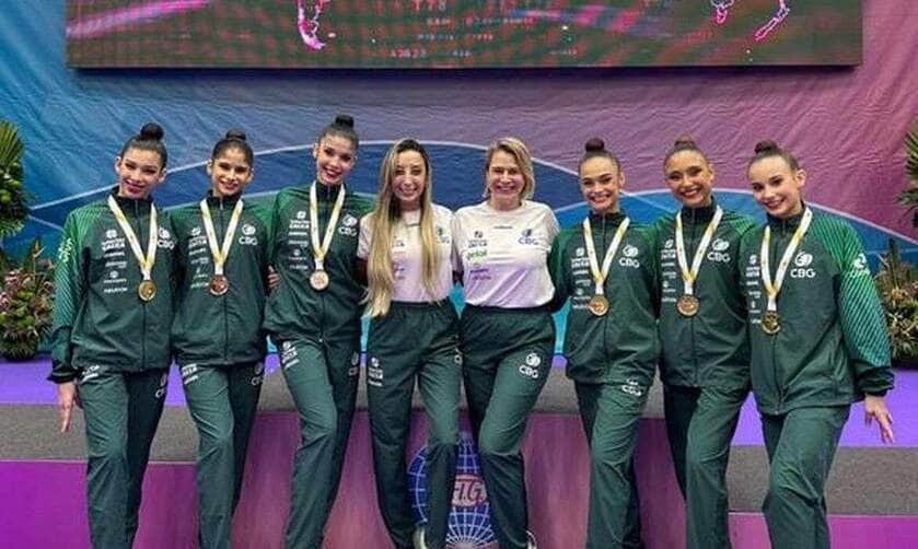 ginástica rítmica, brasil, seleção brasileira