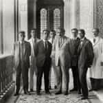 Rio de Janeiro (RJ), 08/05/1925 - Visita de Albert Einstein ao Instituto Oswaldo Cruz. Foto: J. Pinto/Instituto Oswaldo Cruz