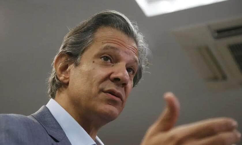 São Paulo (SP) 22/03/2024 - Coletiva de imprensa do Ministro da Fazenda, Fernando Haddad. Foto: Paulo Pinto/Agência Brasil