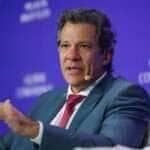 Los Angeles, 05/05/2025 - Ministro da Fazenda, Fernando HAddad, participa da Sessão