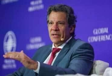 Los Angeles, 05/05/2025 - Ministro da Fazenda, Fernando HAddad, participa da Sessão