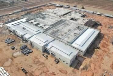Obra de hospital em Mato Grosso se arrasta há quase 2 anos e segue com só 42% concluída