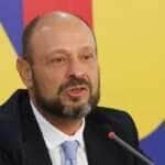 Brasília (DF) 08/05/2025 - Coletiva de imprensa para atualização da Operação Sem Desconto com os ministros Jorge Messias (AGU), Vinicius Marques de Carvalho (CGU), Wolney Queiroz (Previdência Social) e o presidente do INSS, Gilberto Waller. Foto Antônio Cruz/ Agência Brasil.