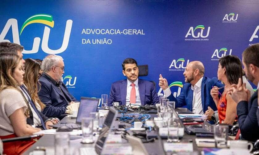 Brasília (DF), 02/05/2025 - Reunião Grupo Especial INSS. Foto: Renato Menezes/AscomAGU