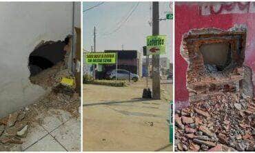 Criminosos quebraram parede, arrombaram porta e estouraram cofre; Polícia Civil investiga o caso