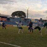 Lance de Aparecidense x Luverdense. Imagem: Reprodução