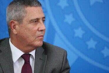 Brasília (DF), 02/04/2020 - Ministro da Casa Civil Braga Netto durante coletiva de Imprensa no Palácio do Planalto sobre as ações de enfrentamento no combate ao Covid-19. Foto: Isac Nóbrega/PR