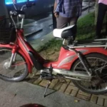 Adolescente fica ferida em colisão entre bicicleta elétrica e carro em Nova Mutum