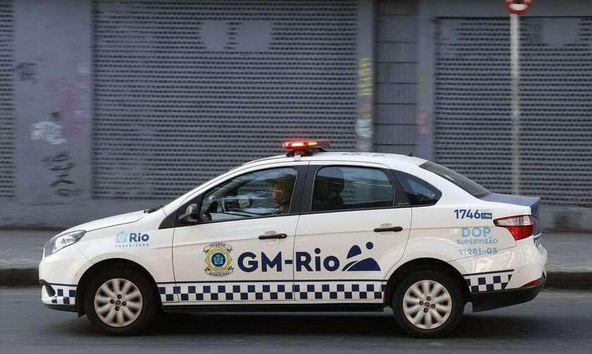 Rio de Janeiro (RJ) 09/09/2024 – Eleições 2024: segurança pública no âmbito municipal. Viatura da Guarda Municipal circulando na Lapa. Foto: Fernando Frazão/Agência Brasil