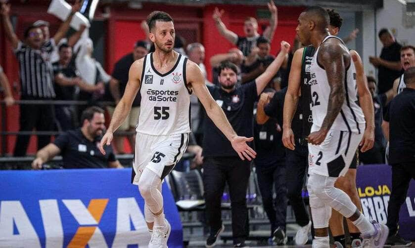São Paulo (SP), 03/05/2025 - O Corinthians derrotou o União Corinthians, do Rio Grande do Sul, por 79 a 72 pelo NBB. Foto: Beto Miller/Corinthians