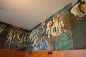 Rio de Janeiro (RJ), 06/05/2025 – Obra do Candido Portinari em sala do Palácio Gustavo Capanema, no centro do Rio de Janeiro. Foto: Tomaz Silva/Agência Brasil