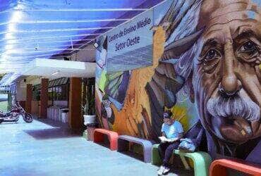 Brasília (DF), 13/02/2025 - Programa Pé-de-Meia. Escola Setor Oeste. Foto: Antônio Cruz/Agência Brasil