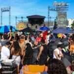 Rio de Janeiro (RJ), 03/05/2025 – Público enfrenta fila para acesso ao local do show da Lady Gaga na praia de Copacabana, na zona sul do Rio de Janeiro. Foto: Tomaz Silva/Agência Brasil