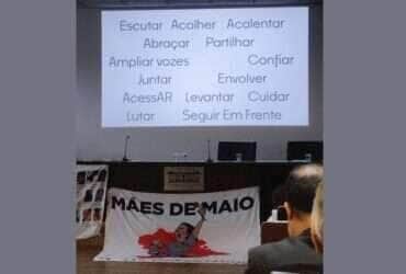 Brasília (DF), 08/05/2025 - Unifesp lança projeto de acolhida e formação política de mães de vítimas de violência do Estado.
Foto: Letycia Bond/Agência Brasil