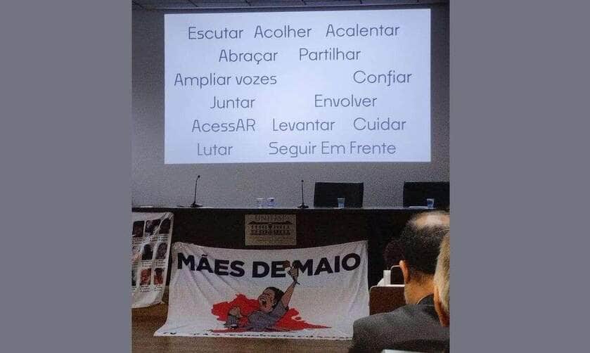 Brasília (DF), 08/05/2025 - Unifesp lança projeto de acolhida e formação política de mães de vítimas de violência do Estado.
Foto: Letycia Bond/Agência Brasil