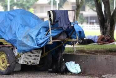 Desigualdade social, população de rua, pobreza, economia Foto: Tânia Rêgo/Agência Brasil/Arquivo