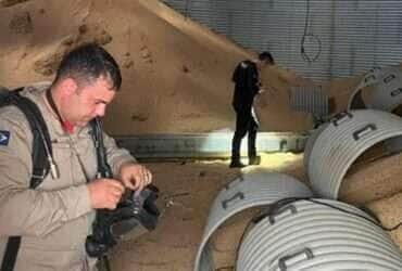 Acidente ocorreu em moega nas proximidades do aeroporto; bombeiros tentaram reanimação, mas vítima não resistiu