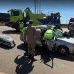 Josué de Medeiros Silva, de 42 anos, não resistiu aos ferimentos após colisão em frente à unidade da FS; outras três pessoas ficaram feridas e foram encaminhadas ao hospital