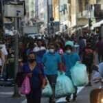 Comercio de rua, São Paulo (SP) , pandemia de coronavírus.