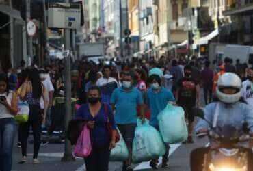 Comercio de rua, São Paulo (SP) , pandemia de coronavírus.